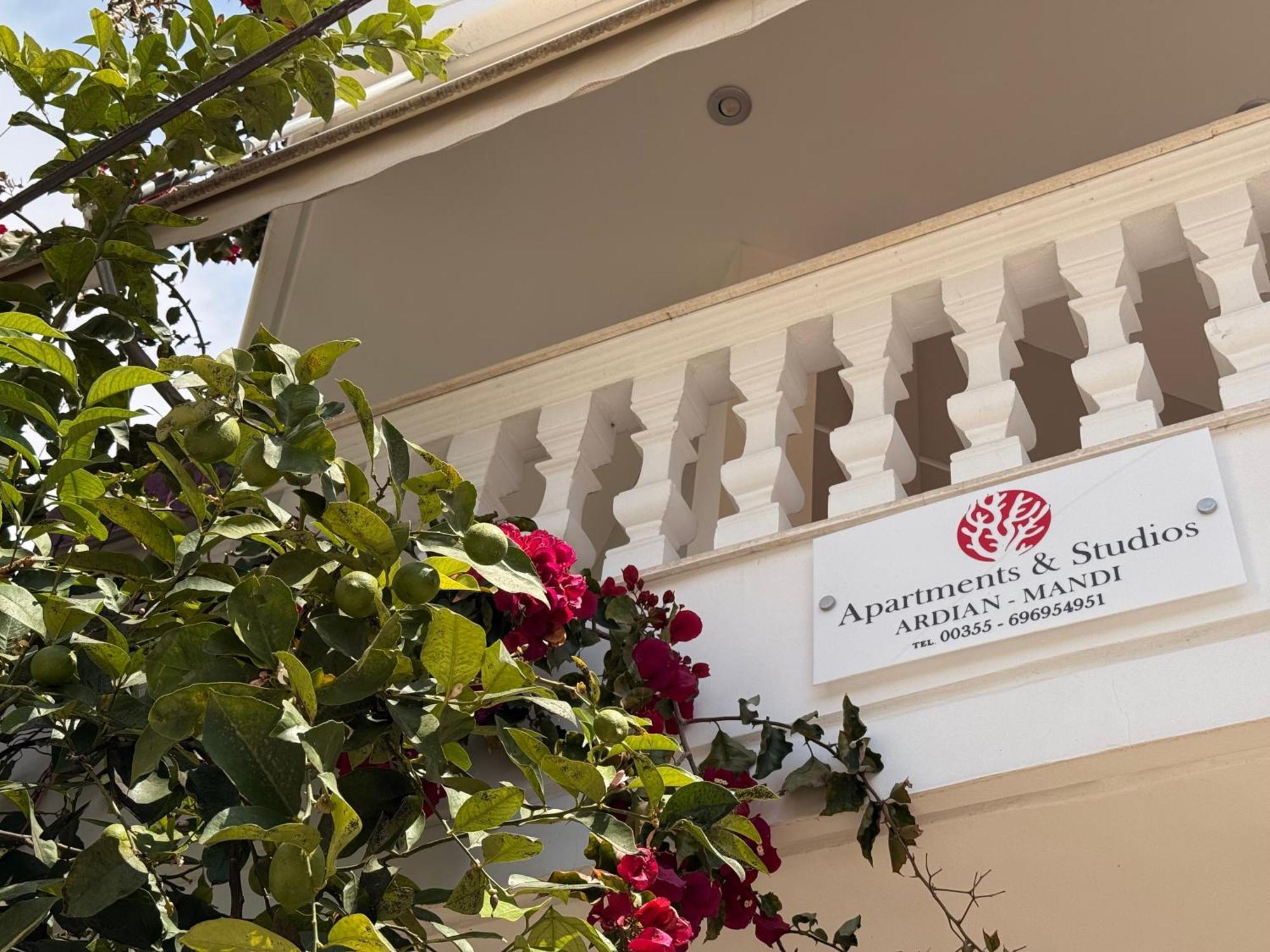 Apartments & Studios Ardian-Mandi Sarande-Albania Экстерьер фото
